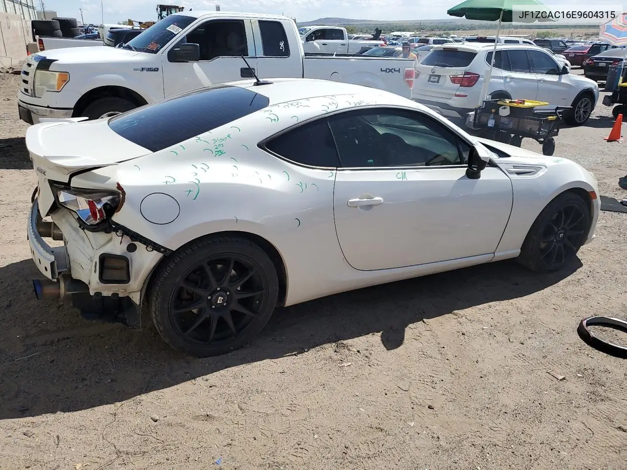 2014 Subaru Brz 2.0 Limited VIN: JF1ZCAC16E9604315 Lot: 62160055