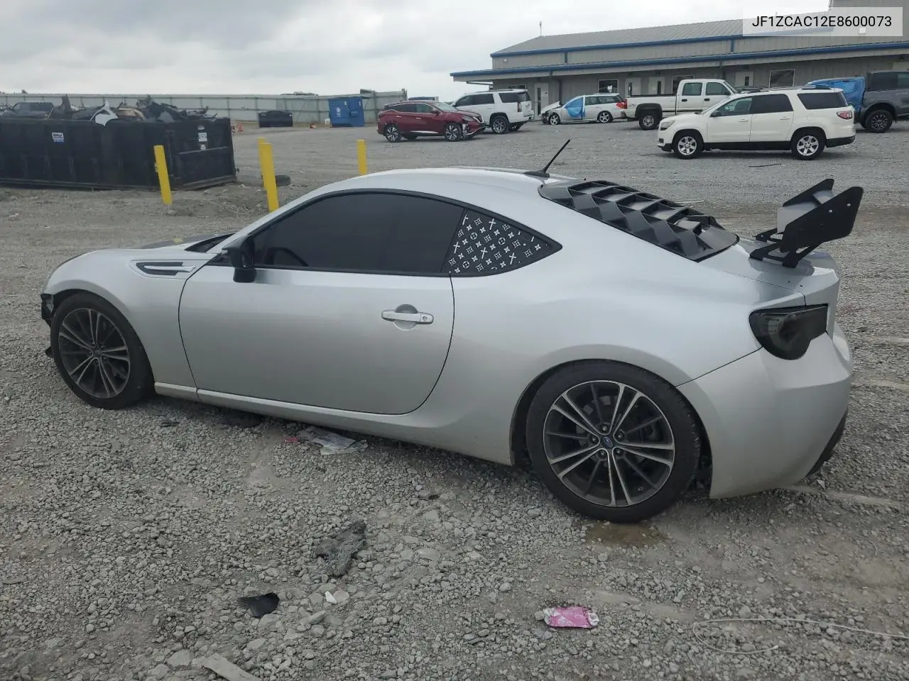 2014 Subaru Brz 2.0 Limited VIN: JF1ZCAC12E8600073 Lot: 62713845