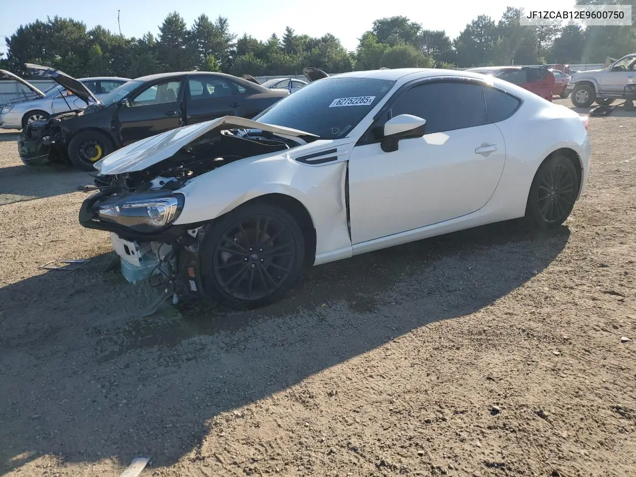 2014 Subaru Brz 2.0 Premium VIN: JF1ZCAB12E9600750 Lot: 62752285