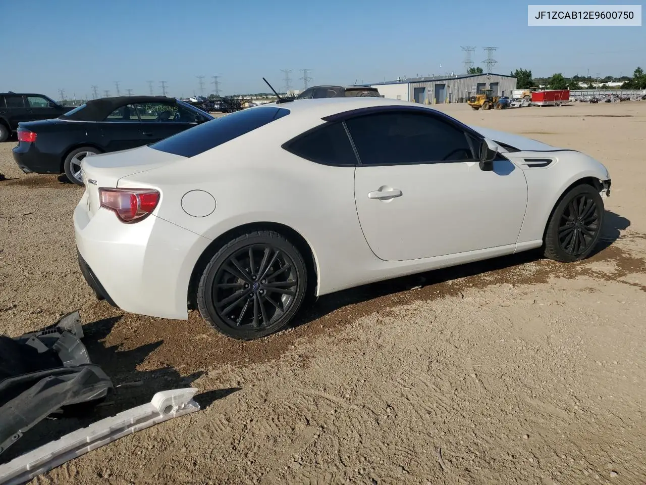 2014 Subaru Brz 2.0 Premium VIN: JF1ZCAB12E9600750 Lot: 62752285