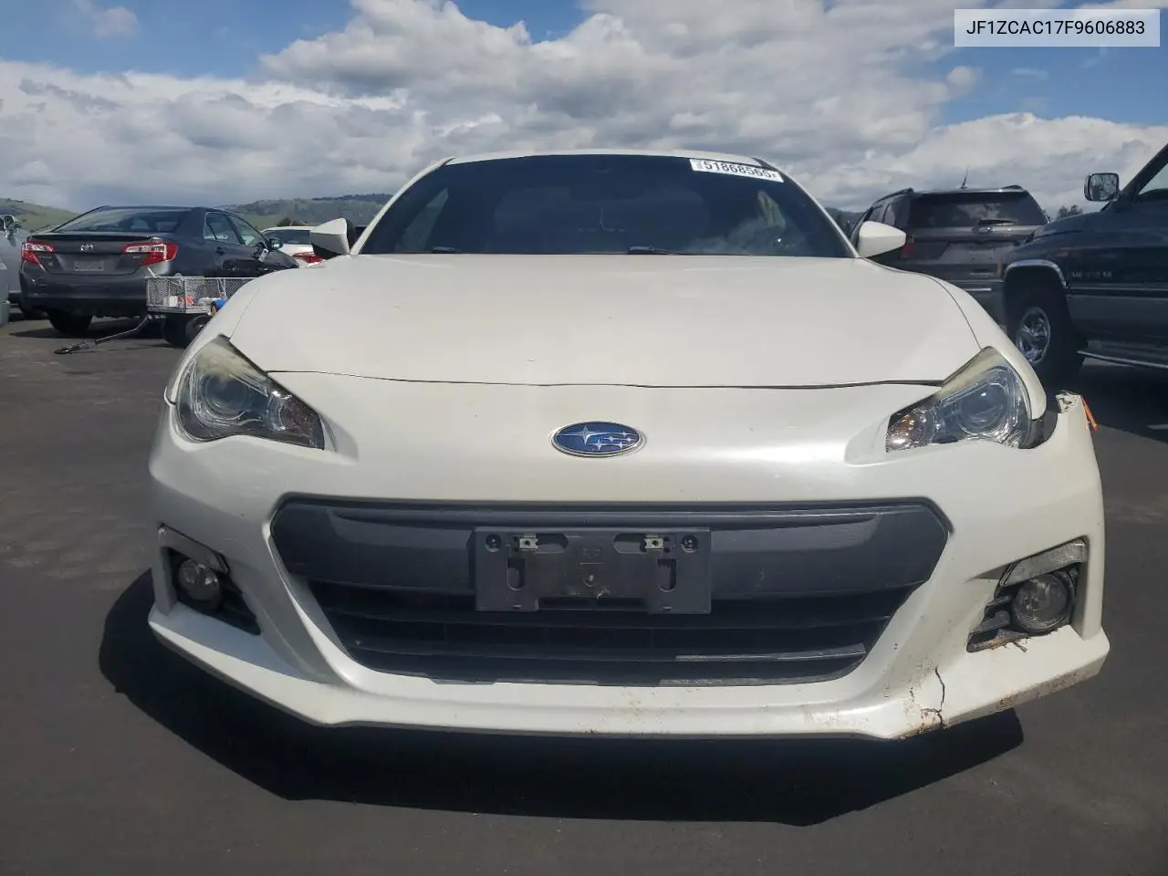 2015 Subaru Brz 2.0 Limited VIN: JF1ZCAC17F9606883 Lot: 51868565