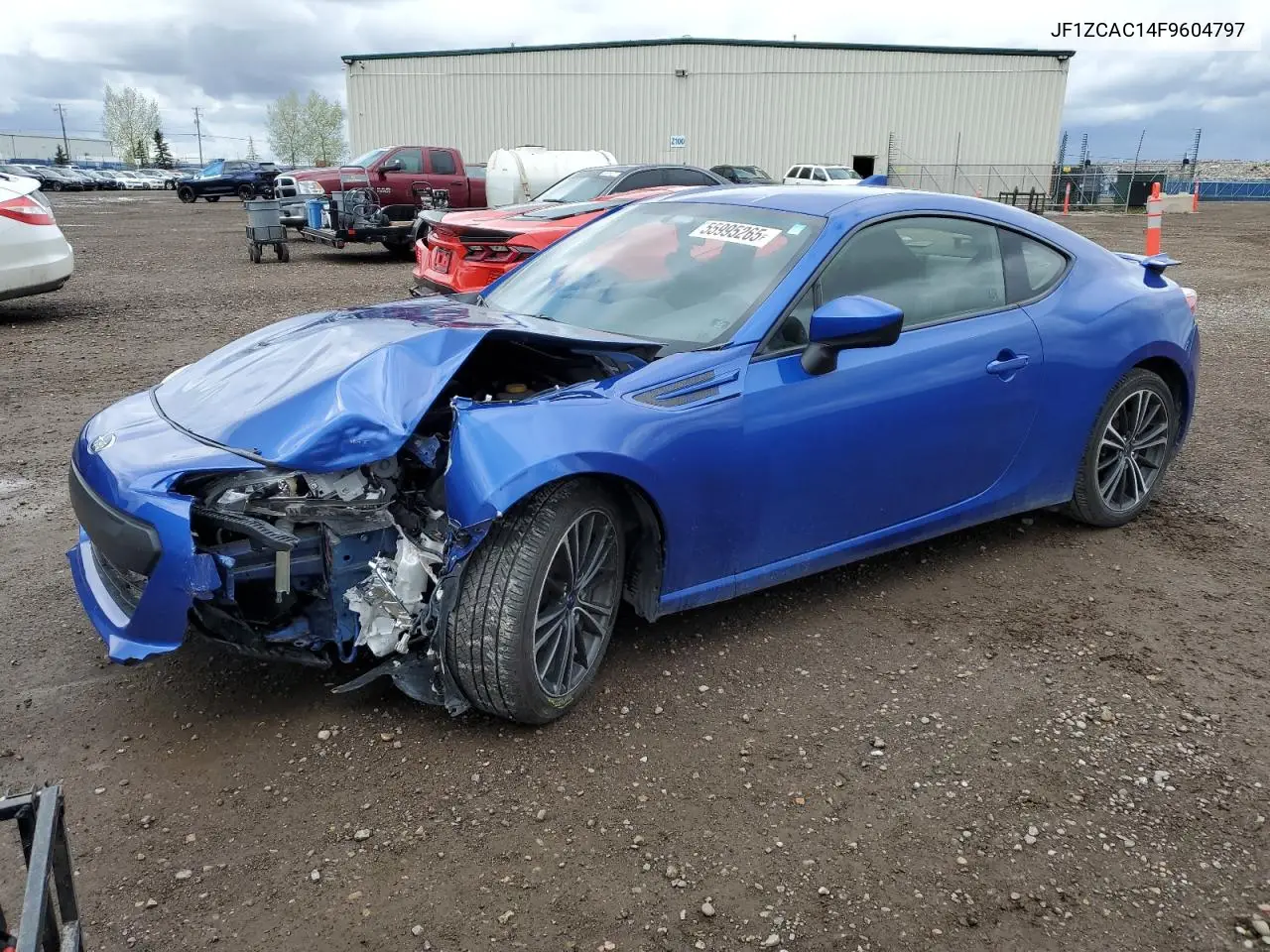 2015 Subaru Brz 2.0 Limited VIN: JF1ZCAC14F9604797 Lot: 55995265