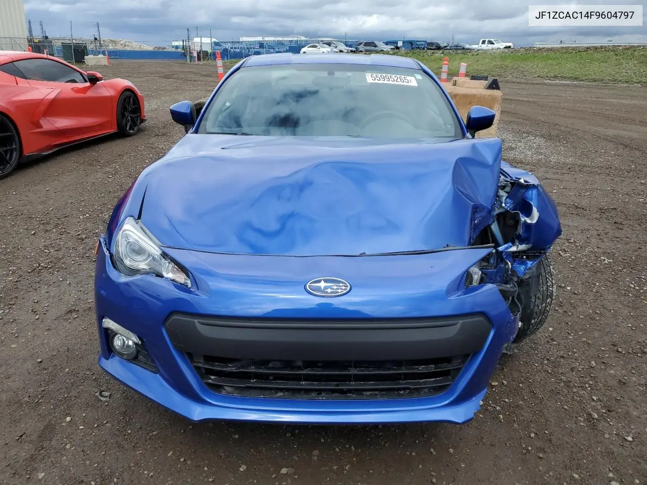 2015 Subaru Brz 2.0 Limited VIN: JF1ZCAC14F9604797 Lot: 55995265