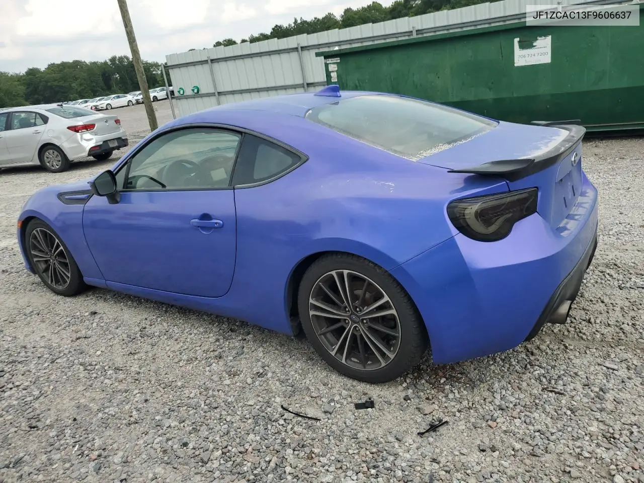 2015 Subaru Brz 2.0 Limited VIN: JF1ZCAC13F9606637 Lot: 58430295