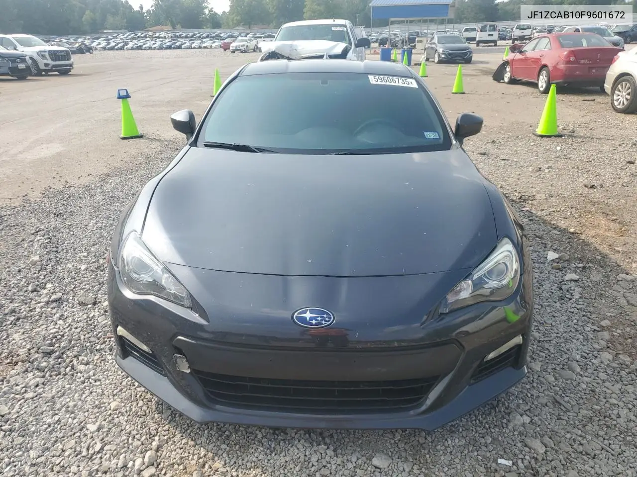 2015 Subaru Brz 2.0 Premium VIN: JF1ZCAB10F9601672 Lot: 59606735