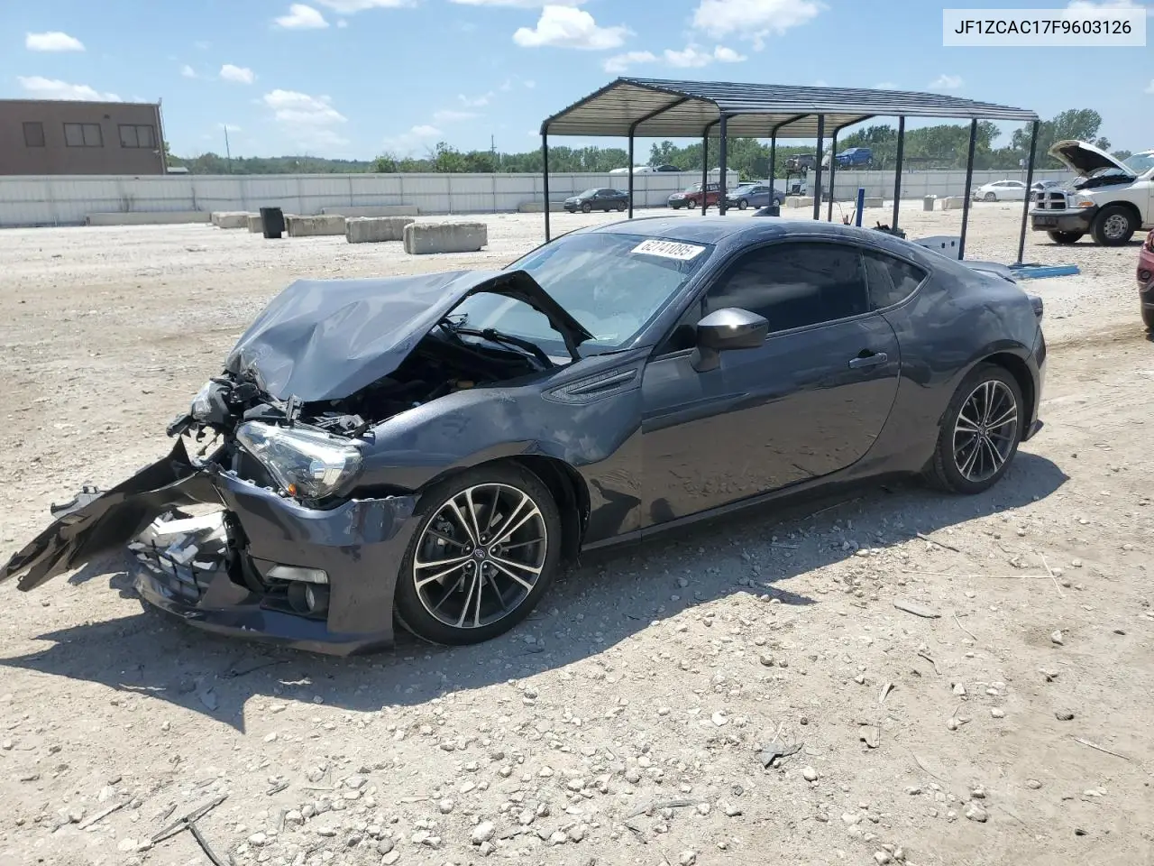 2015 Subaru Brz 2.0 Limited VIN: JF1ZCAC17F9603126 Lot: 62741095