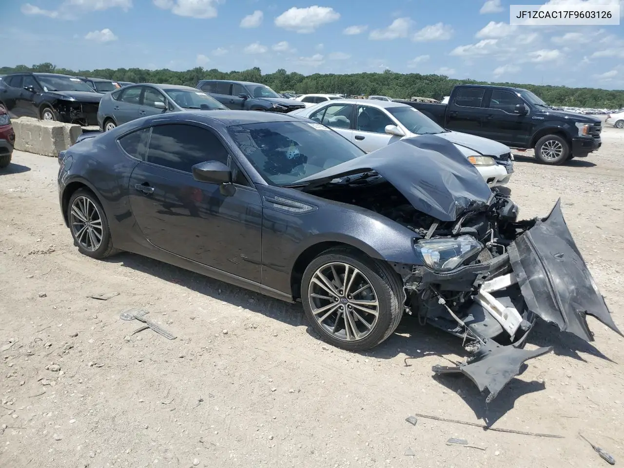 2015 Subaru Brz 2.0 Limited VIN: JF1ZCAC17F9603126 Lot: 62741095