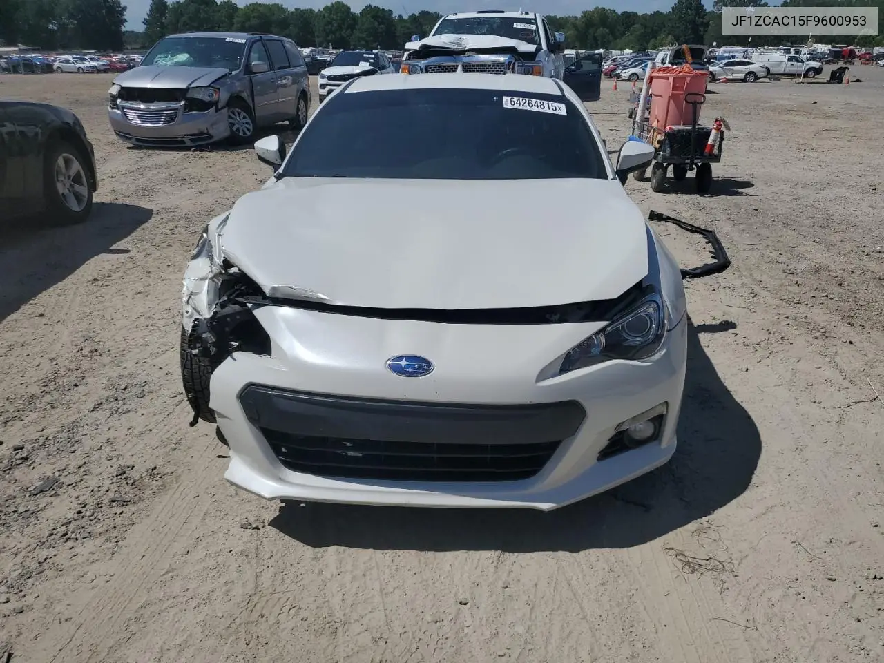 2015 Subaru Brz 2.0 Limited VIN: JF1ZCAC15F9600953 Lot: 64264815