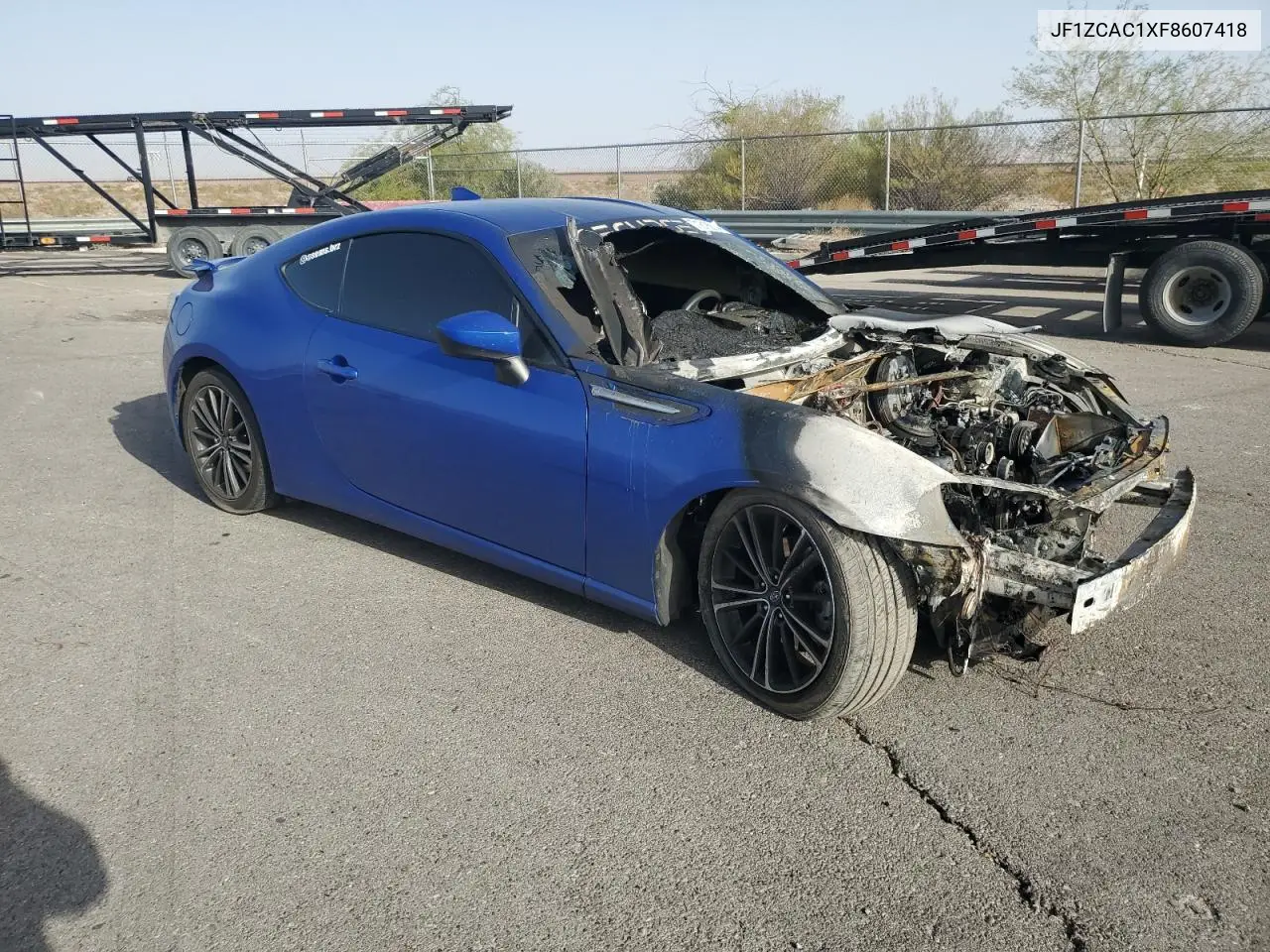 2015 Subaru Brz 2.0 Limited VIN: JF1ZCAC1XF8607418 Lot: 71618014