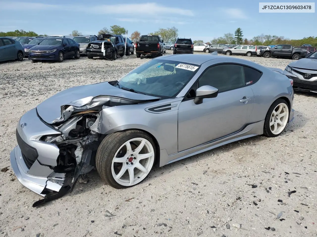 2016 Subaru Brz 2.0 Limited VIN: JF1ZCAC13G9603478 Lot: 56776615