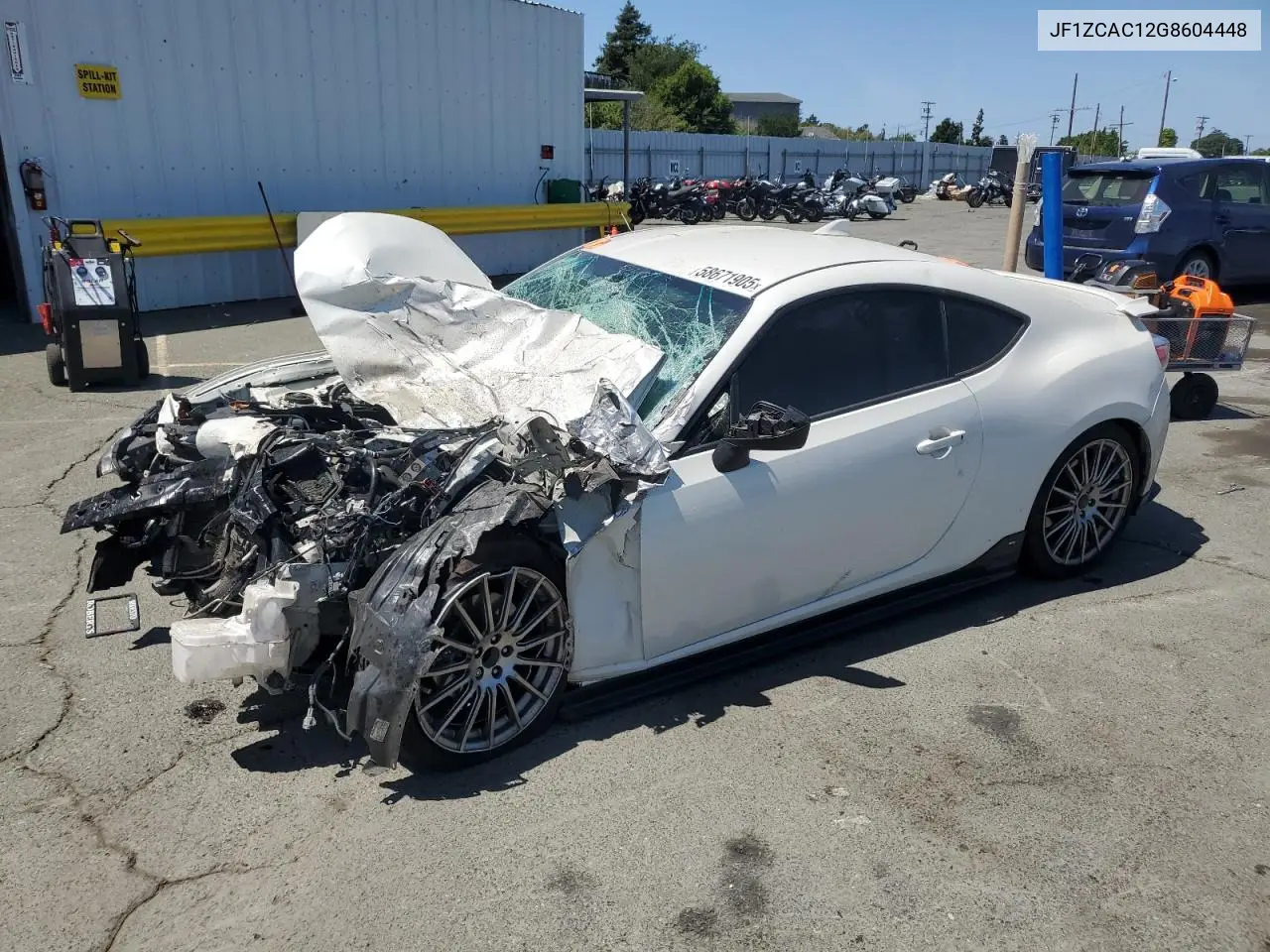 2016 Subaru Brz 2.0 Limited VIN: JF1ZCAC12G8604448 Lot: 58671905