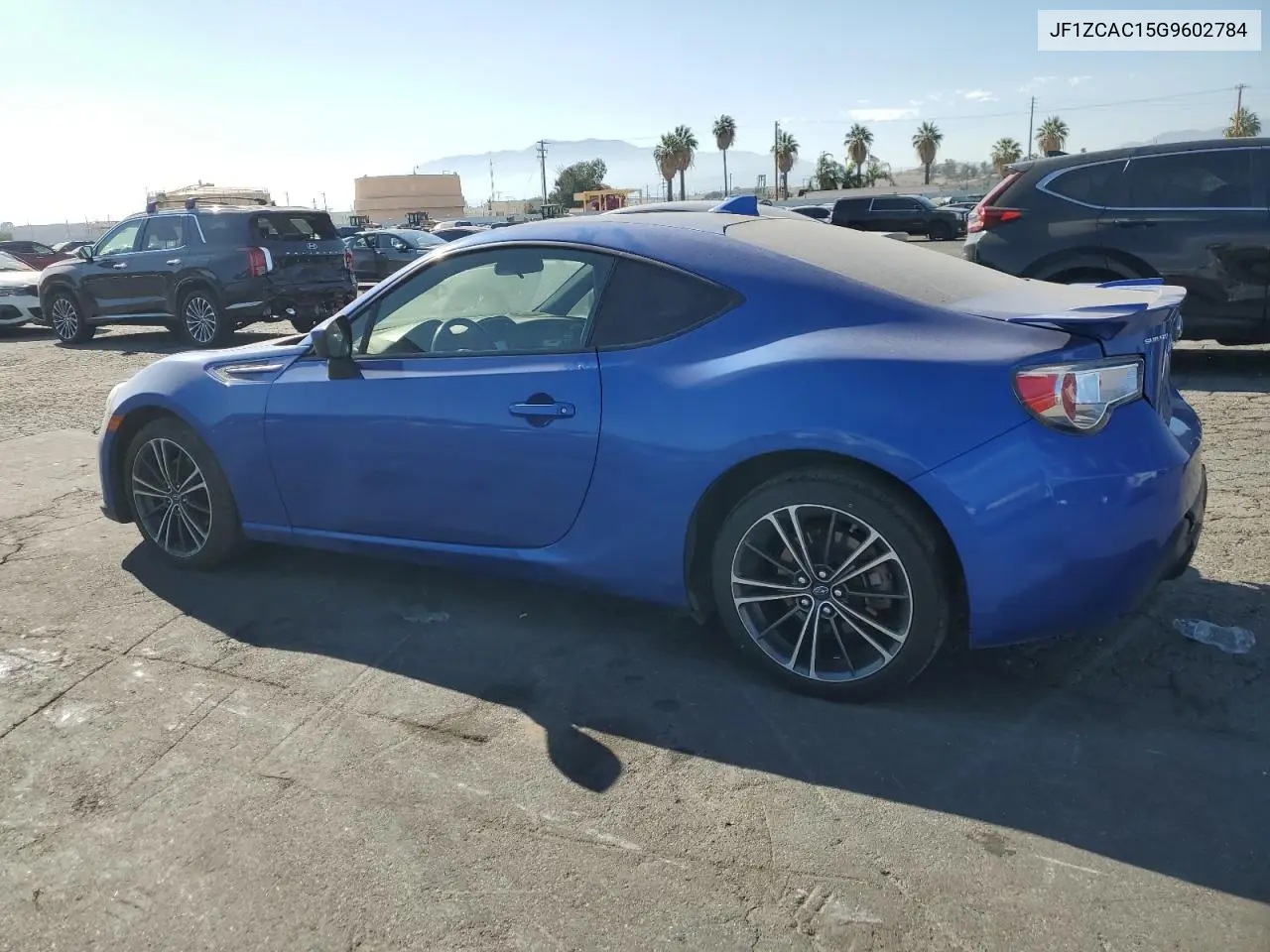 2016 Subaru Brz 2.0 Limited VIN: JF1ZCAC15G9602784 Lot: 63340765