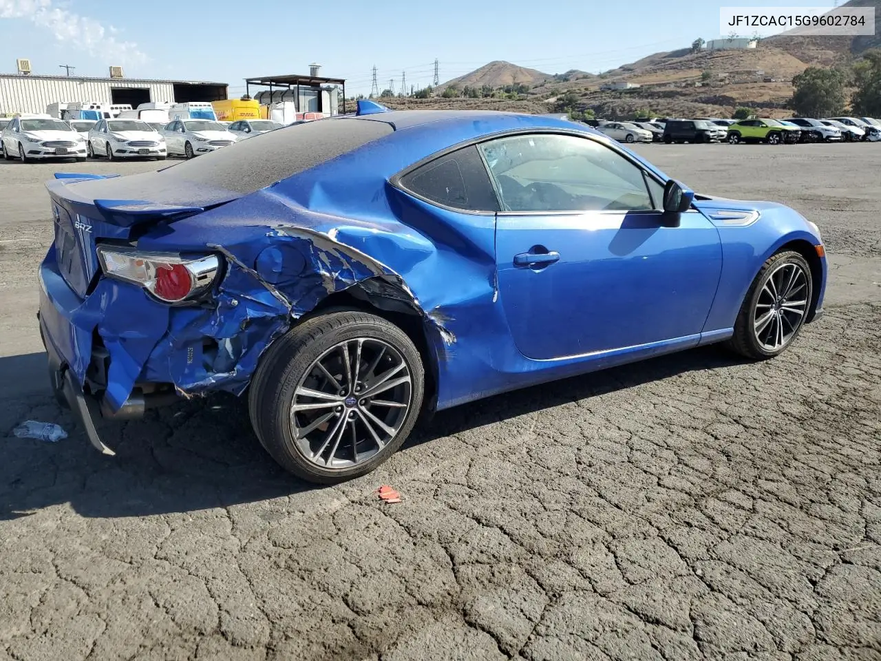 2016 Subaru Brz 2.0 Limited VIN: JF1ZCAC15G9602784 Lot: 63340765