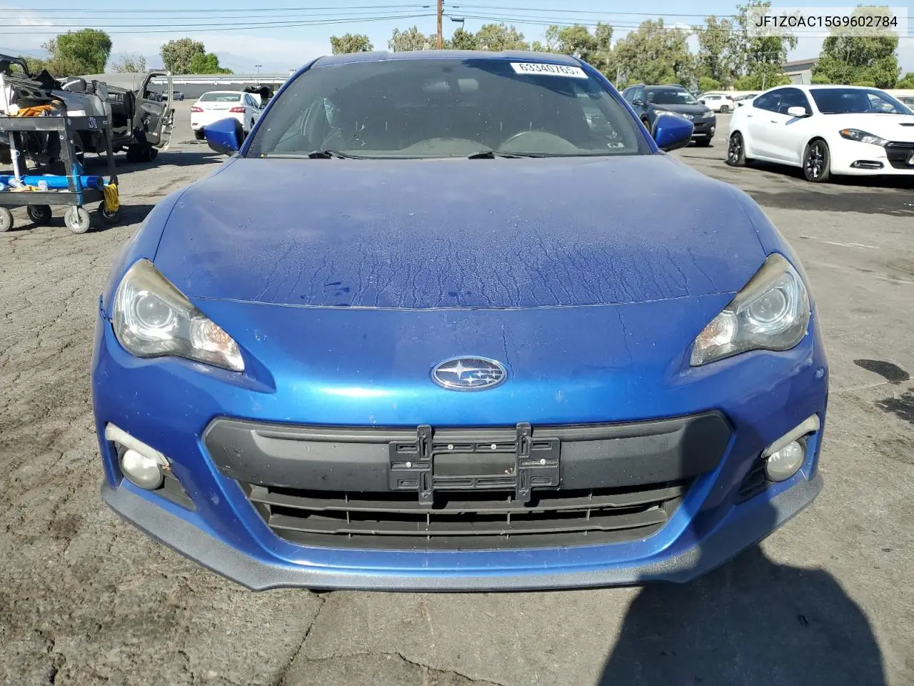 2016 Subaru Brz 2.0 Limited VIN: JF1ZCAC15G9602784 Lot: 63340765