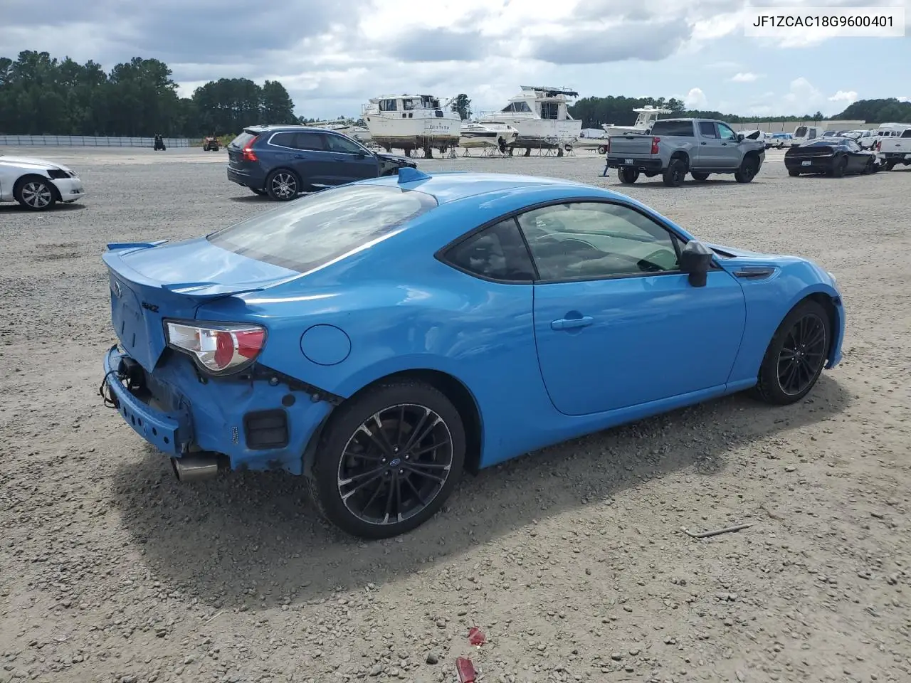 2016 Subaru Brz 2.0 Limited VIN: JF1ZCAC18G9600401 Lot: 64066135