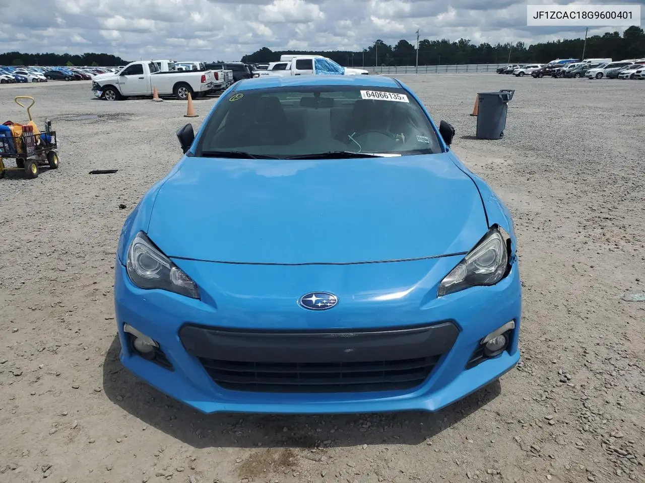 2016 Subaru Brz 2.0 Limited VIN: JF1ZCAC18G9600401 Lot: 64066135