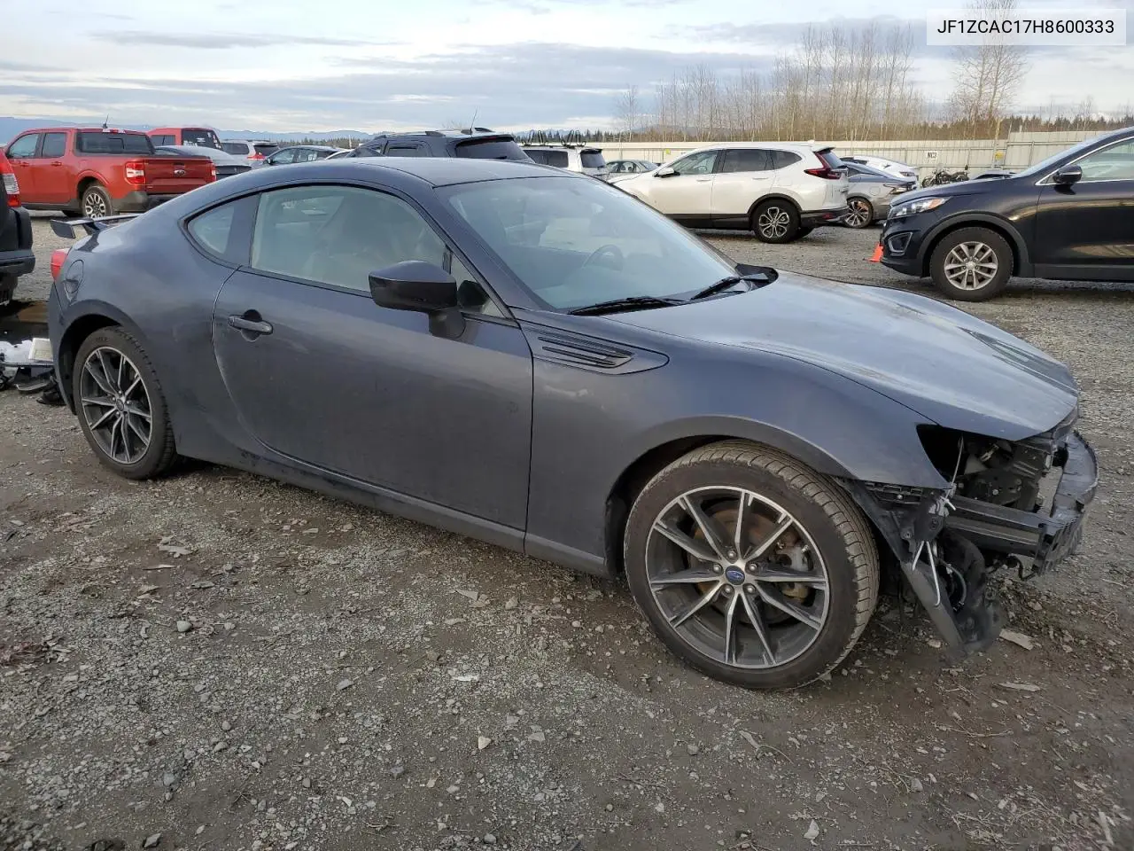 2017 Subaru Brz 2.0 Limited VIN: JF1ZCAC17H8600333 Lot: 48379815
