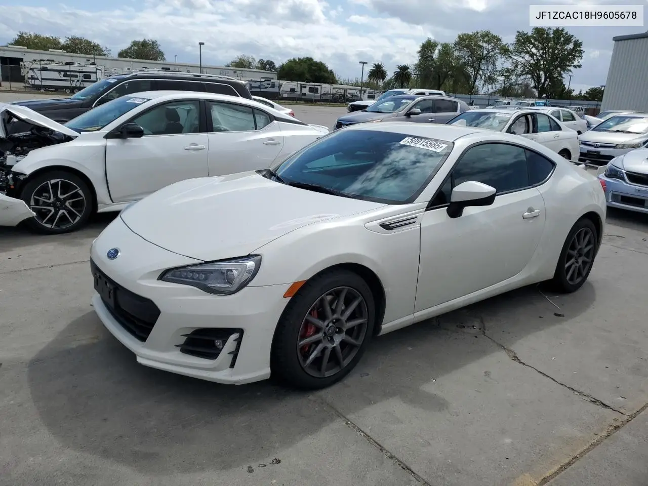 2017 Subaru Brz 2.0 Limited VIN: JF1ZCAC18H9605678 Lot: 50915565