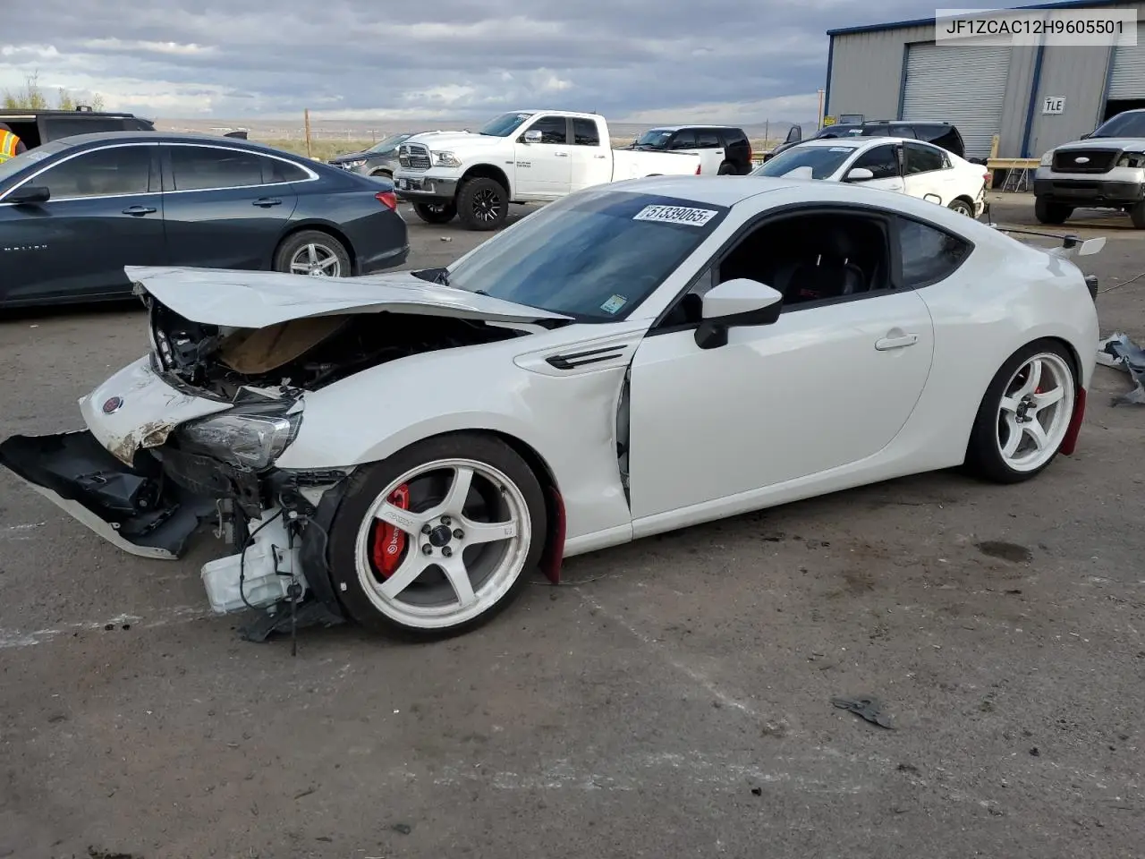 2017 Subaru Brz 2.0 Limited VIN: JF1ZCAC12H9605501 Lot: 51339065