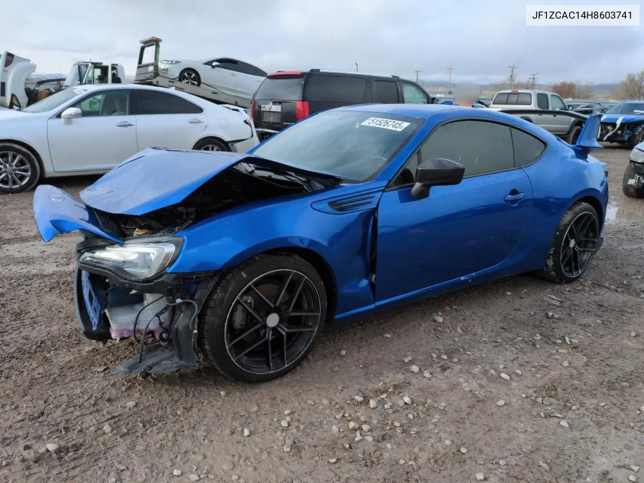 2017 Subaru Brz 2.0 Limited VIN: JF1ZCAC14H8603741 Lot: 51526745