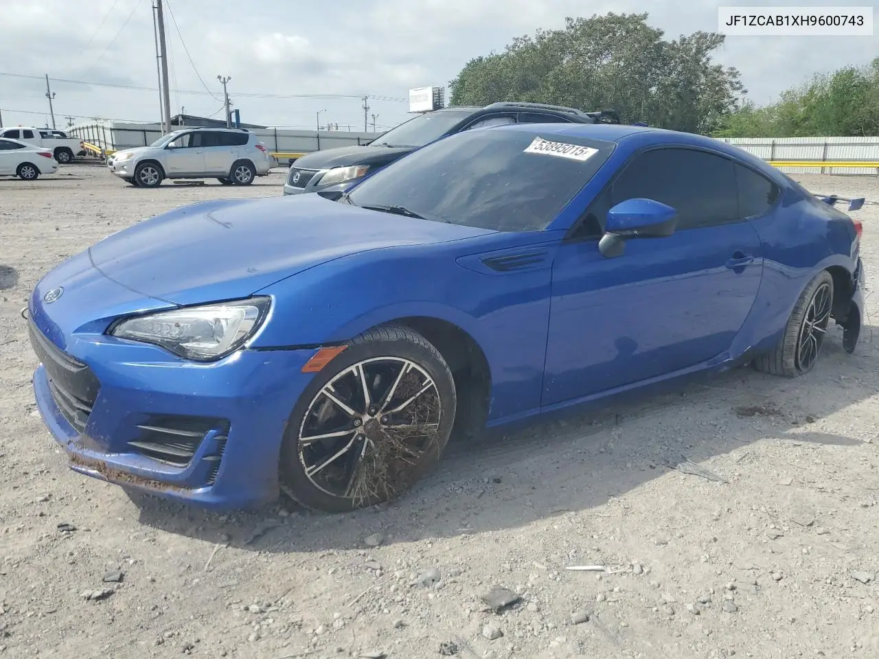 2017 Subaru Brz 2.0 Premium VIN: JF1ZCAB1XH9600743 Lot: 53895015