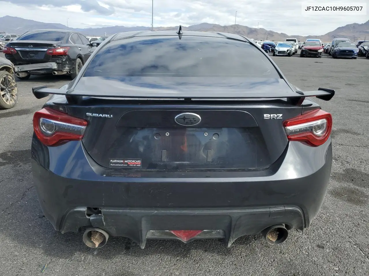2017 Subaru Brz 2.0 Limited VIN: JF1ZCAC10H9605707 Lot: 54876705