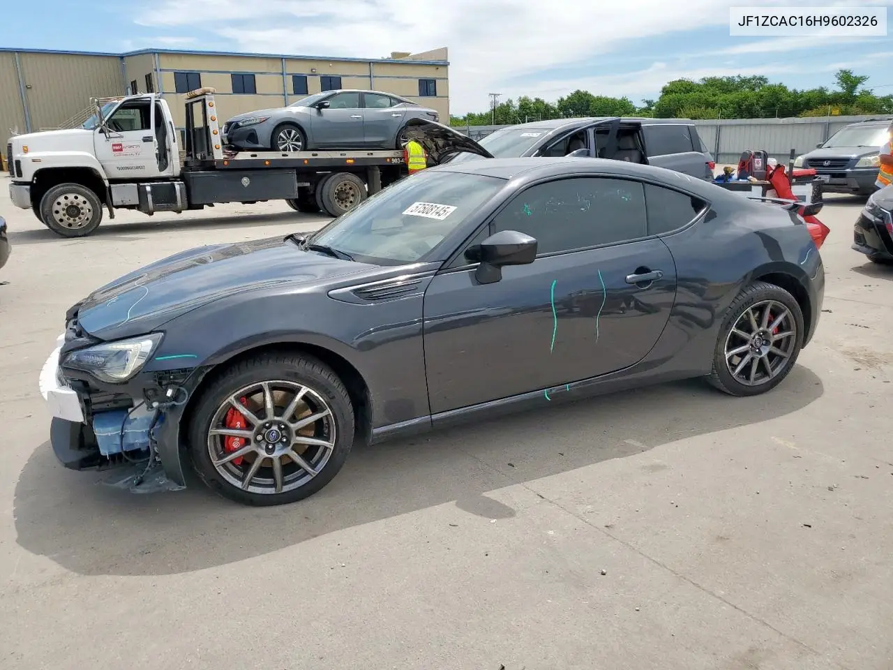 2017 Subaru Brz 2.0 Limited VIN: JF1ZCAC16H9602326 Lot: 57508145
