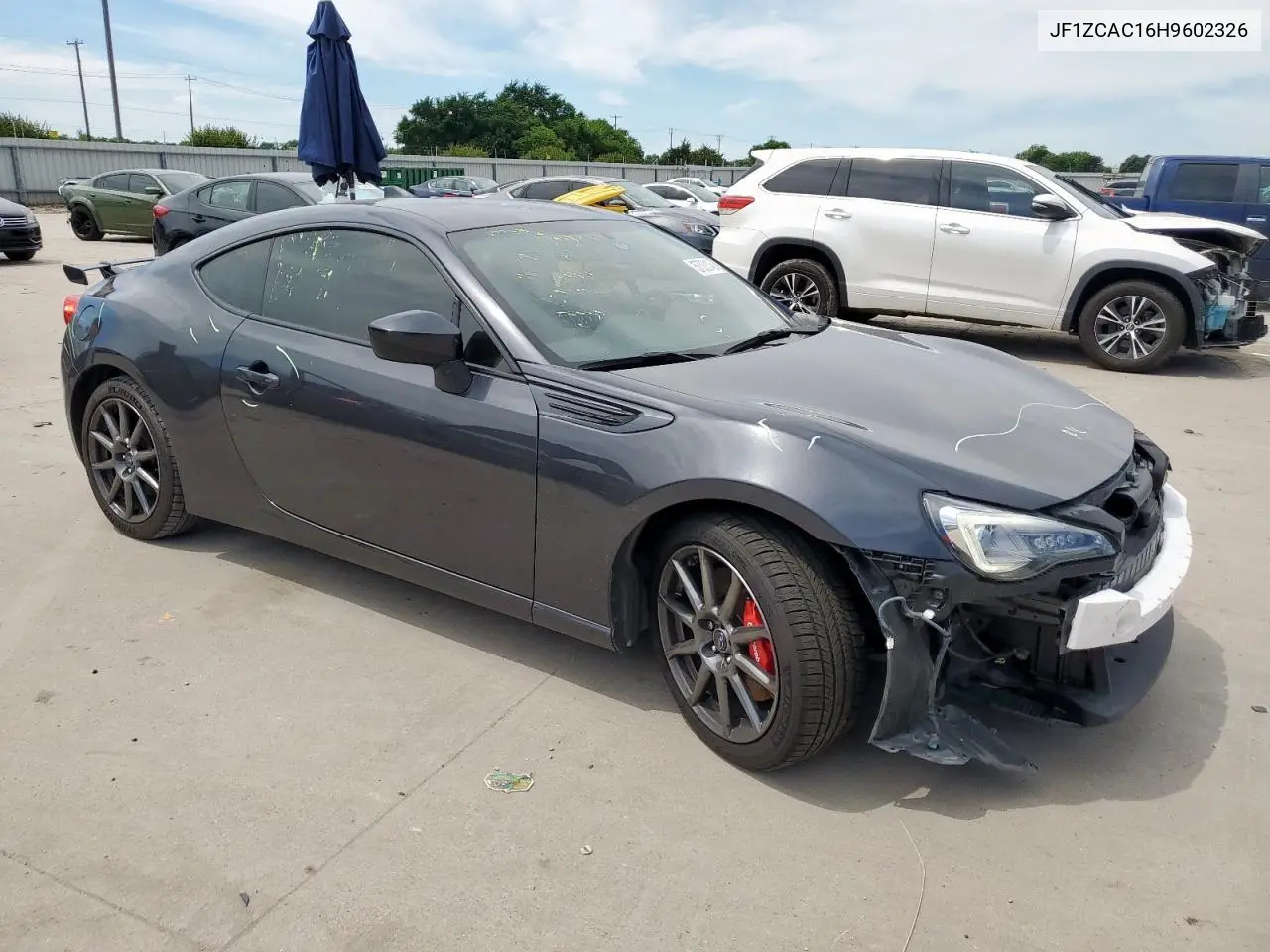 2017 Subaru Brz 2.0 Limited VIN: JF1ZCAC16H9602326 Lot: 57508145