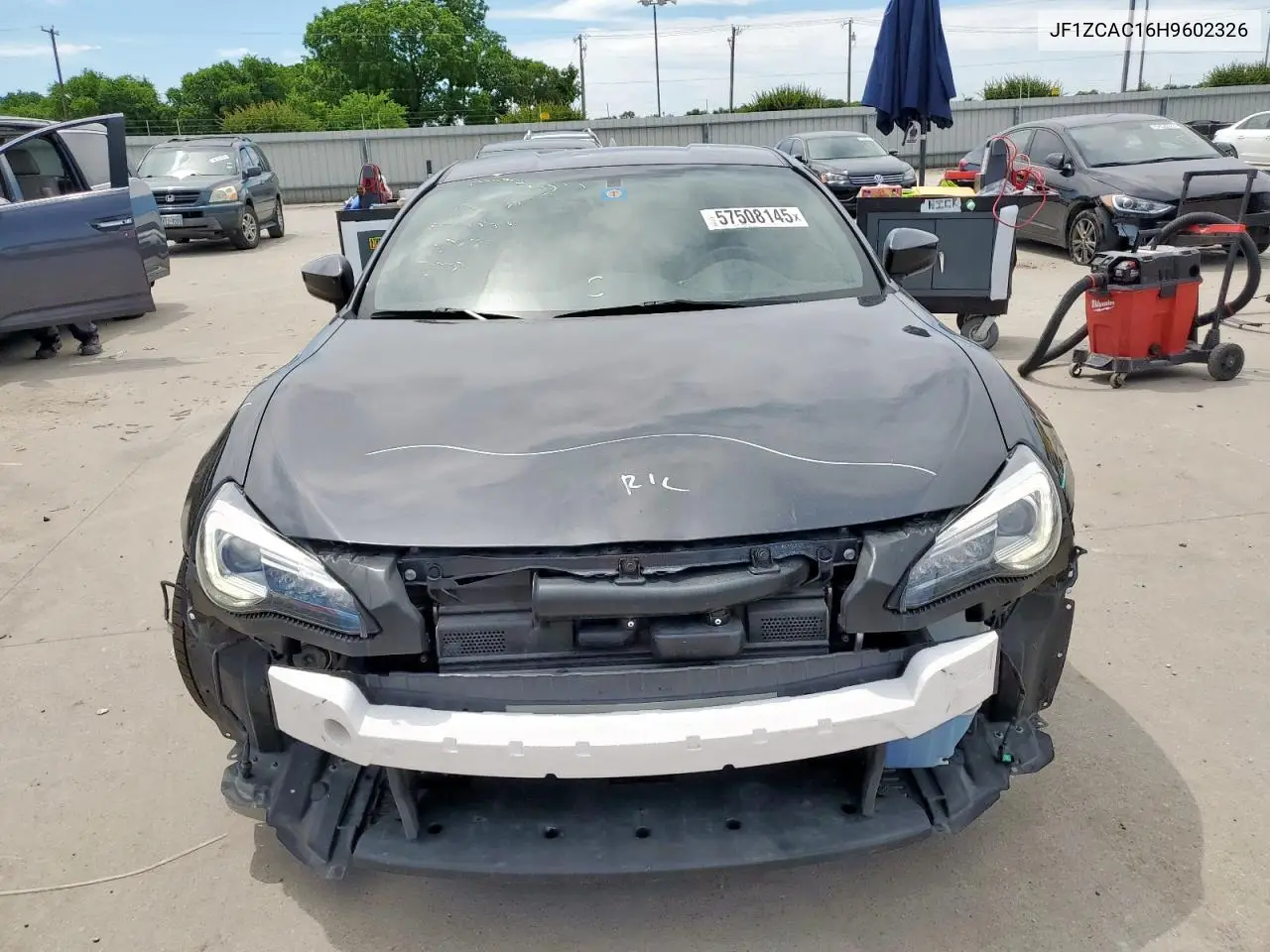 2017 Subaru Brz 2.0 Limited VIN: JF1ZCAC16H9602326 Lot: 57508145