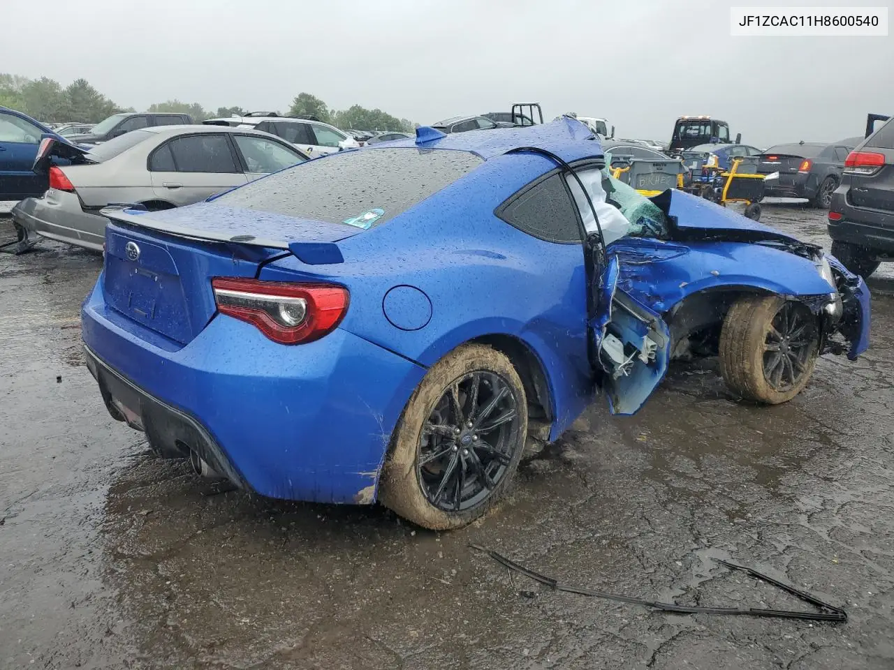 2017 Subaru Brz 2.0 Limited VIN: JF1ZCAC11H8600540 Lot: 57932305