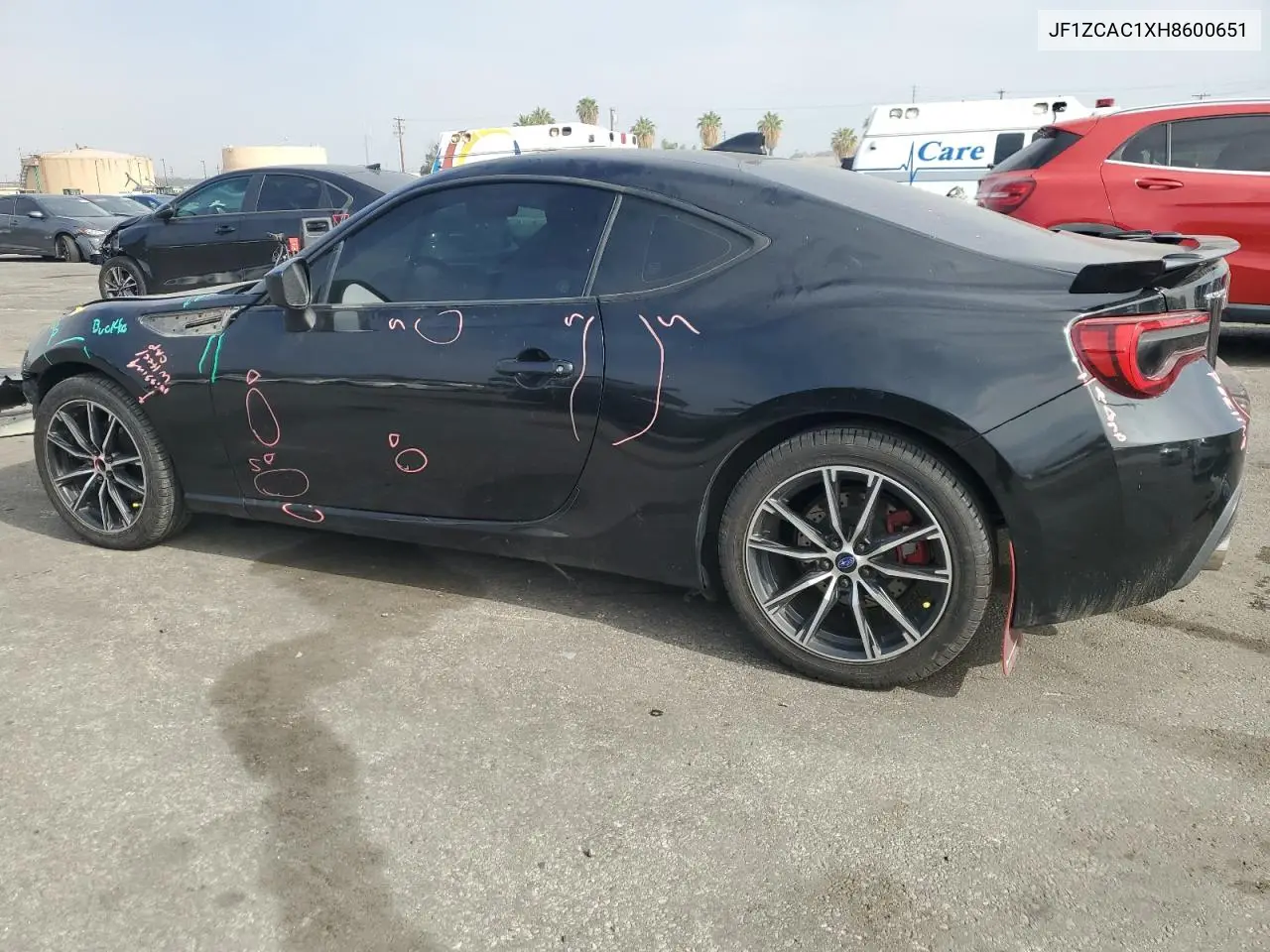 2017 Subaru Brz 2.0 Limited VIN: JF1ZCAC1XH8600651 Lot: 61066515
