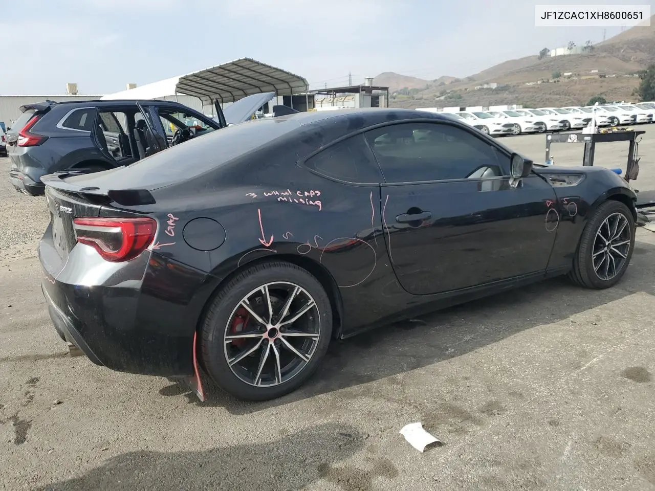 2017 Subaru Brz 2.0 Limited VIN: JF1ZCAC1XH8600651 Lot: 61066515