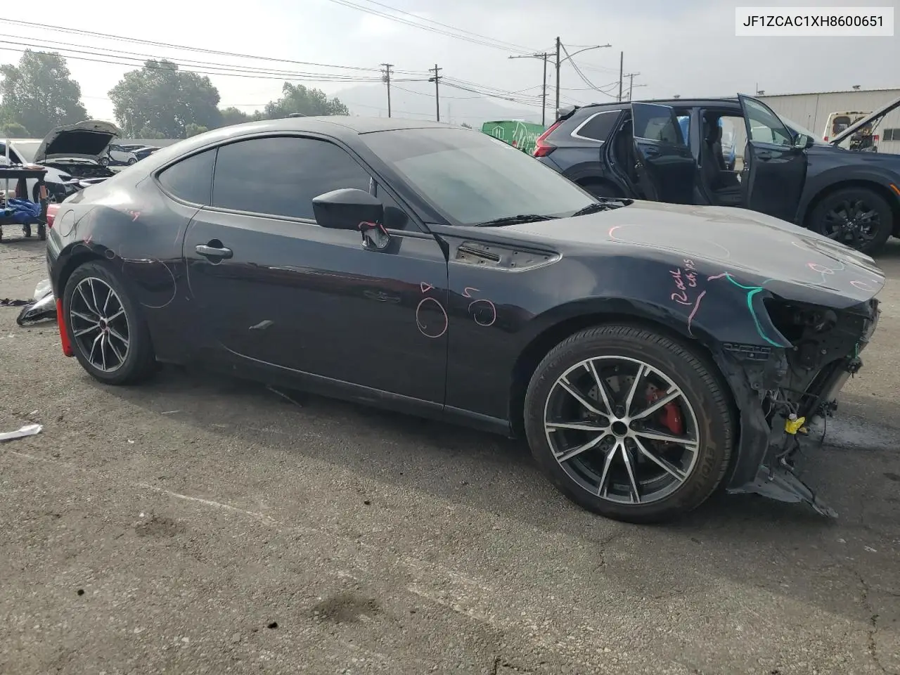 2017 Subaru Brz 2.0 Limited VIN: JF1ZCAC1XH8600651 Lot: 61066515