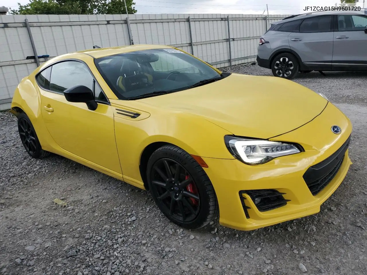 2017 Subaru Brz 2.0 Limited VIN: JF1ZCAC15H9601720 Lot: 63765115