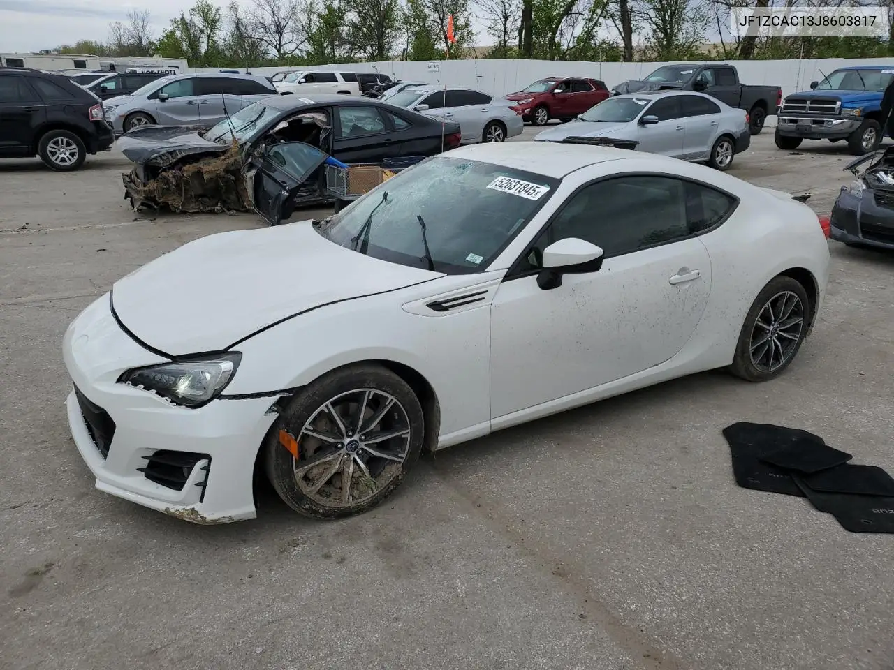 2018 Subaru Brz 2.0 Limited VIN: JF1ZCAC13J8603817 Lot: 52631845
