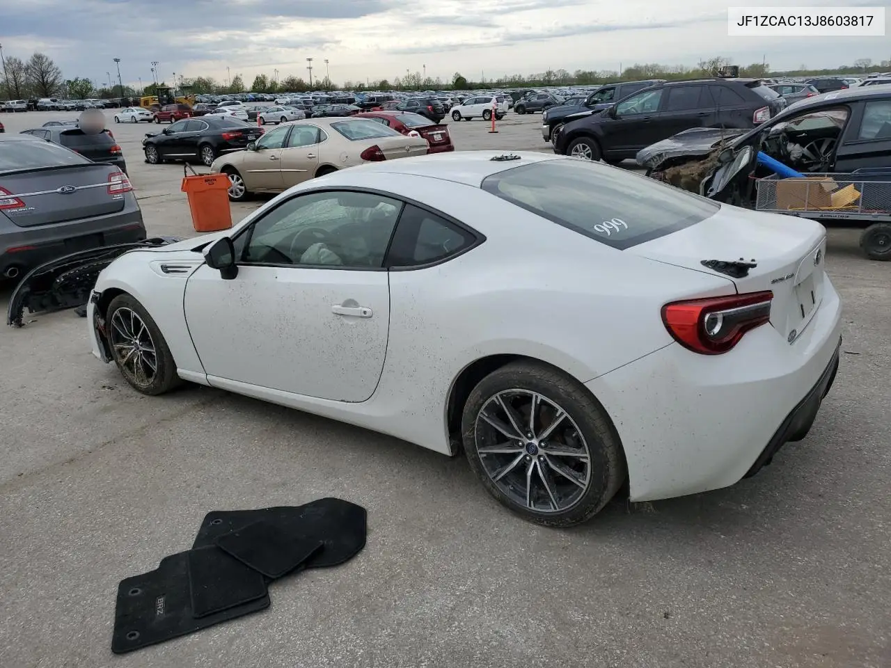 2018 Subaru Brz 2.0 Limited VIN: JF1ZCAC13J8603817 Lot: 52631845