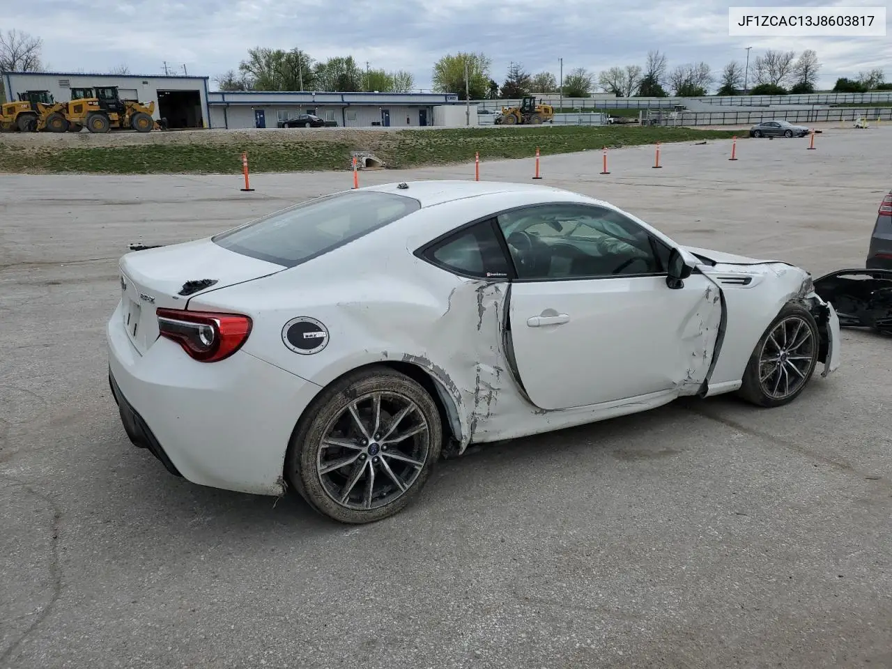 2018 Subaru Brz 2.0 Limited VIN: JF1ZCAC13J8603817 Lot: 52631845