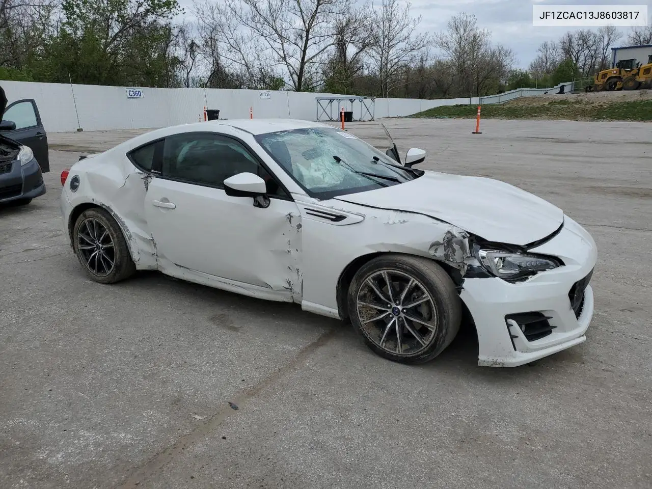 2018 Subaru Brz 2.0 Limited VIN: JF1ZCAC13J8603817 Lot: 52631845