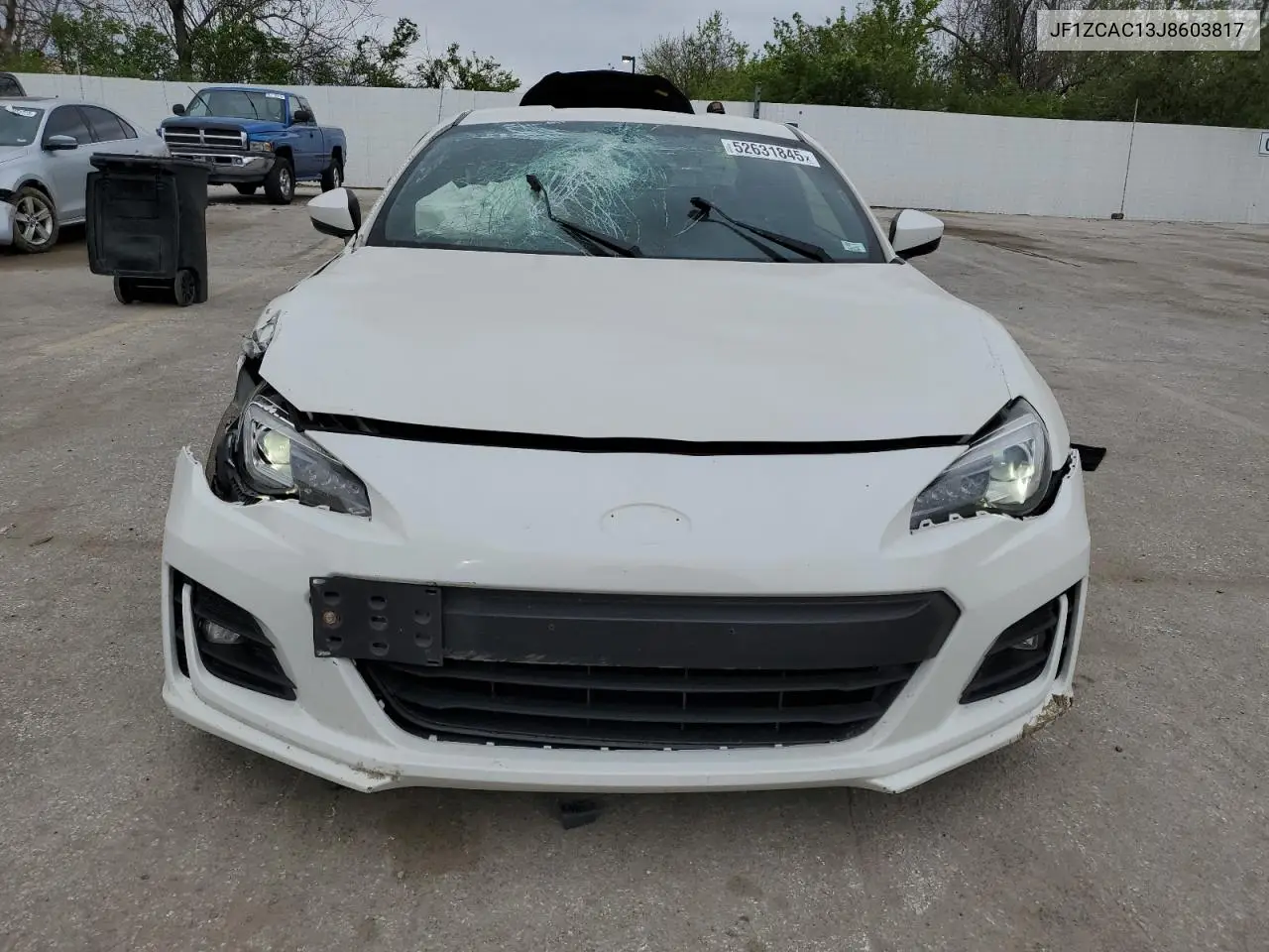 2018 Subaru Brz 2.0 Limited VIN: JF1ZCAC13J8603817 Lot: 52631845