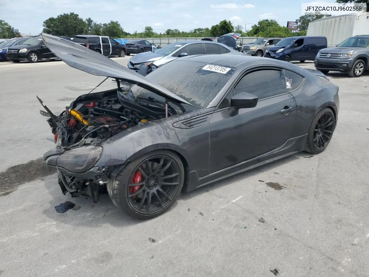 2018 Subaru Brz 2.0 Limited VIN: JF1ZCAC10J9602568 Lot: 54213705