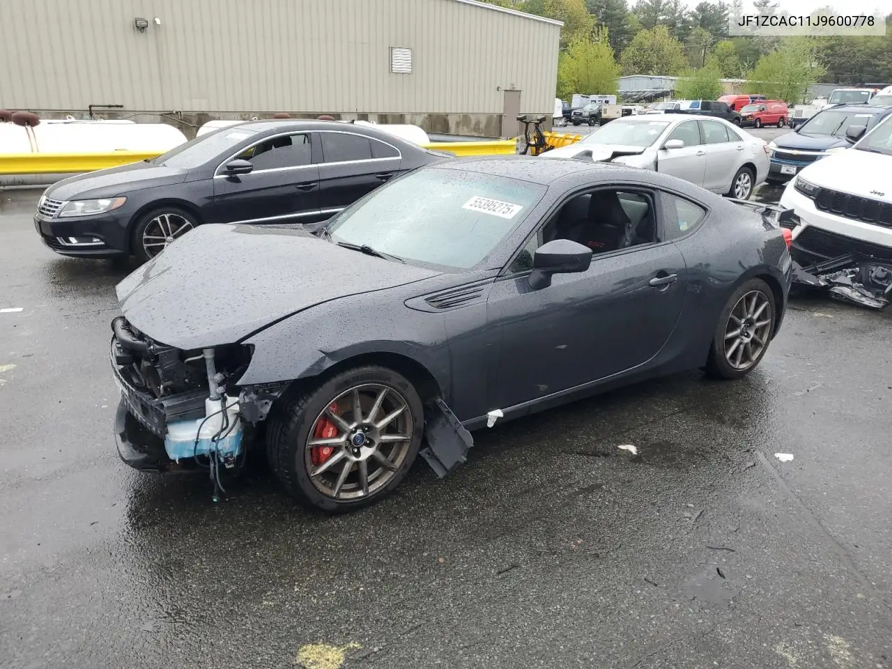2018 Subaru Brz 2.0 Limited VIN: JF1ZCAC11J9600778 Lot: 55395275