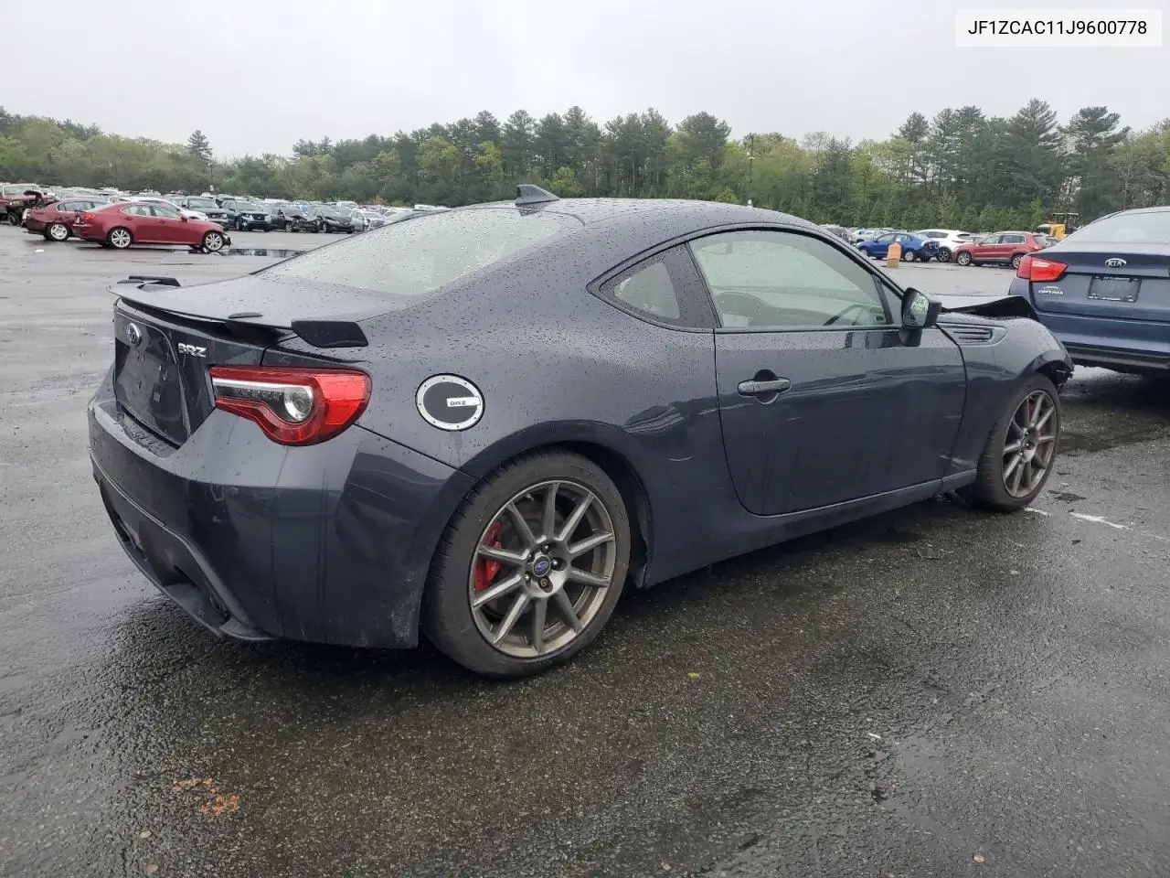 2018 Subaru Brz 2.0 Limited VIN: JF1ZCAC11J9600778 Lot: 55395275