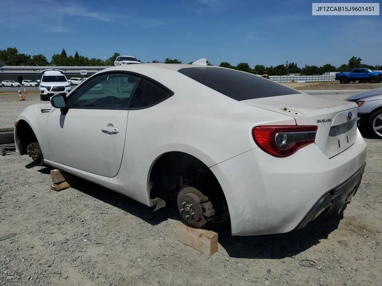2018 Subaru Brz 2.0 Premium VIN: JF1ZCAB15J9601451 Lot: 58009395