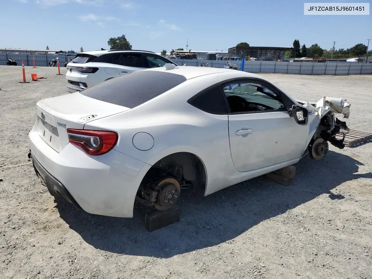2018 Subaru Brz 2.0 Premium VIN: JF1ZCAB15J9601451 Lot: 58009395
