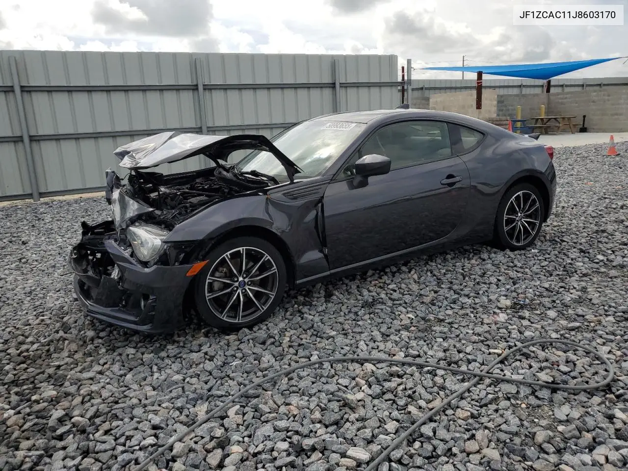 2018 Subaru Brz 2.0 Limited VIN: JF1ZCAC11J8603170 Lot: 58993655