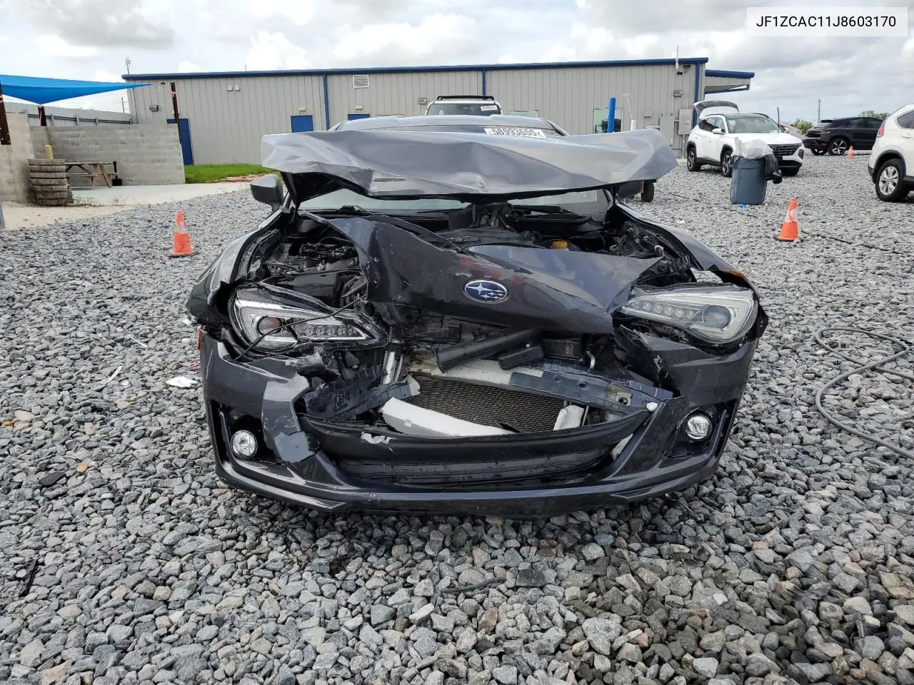 2018 Subaru Brz 2.0 Limited VIN: JF1ZCAC11J8603170 Lot: 58993655