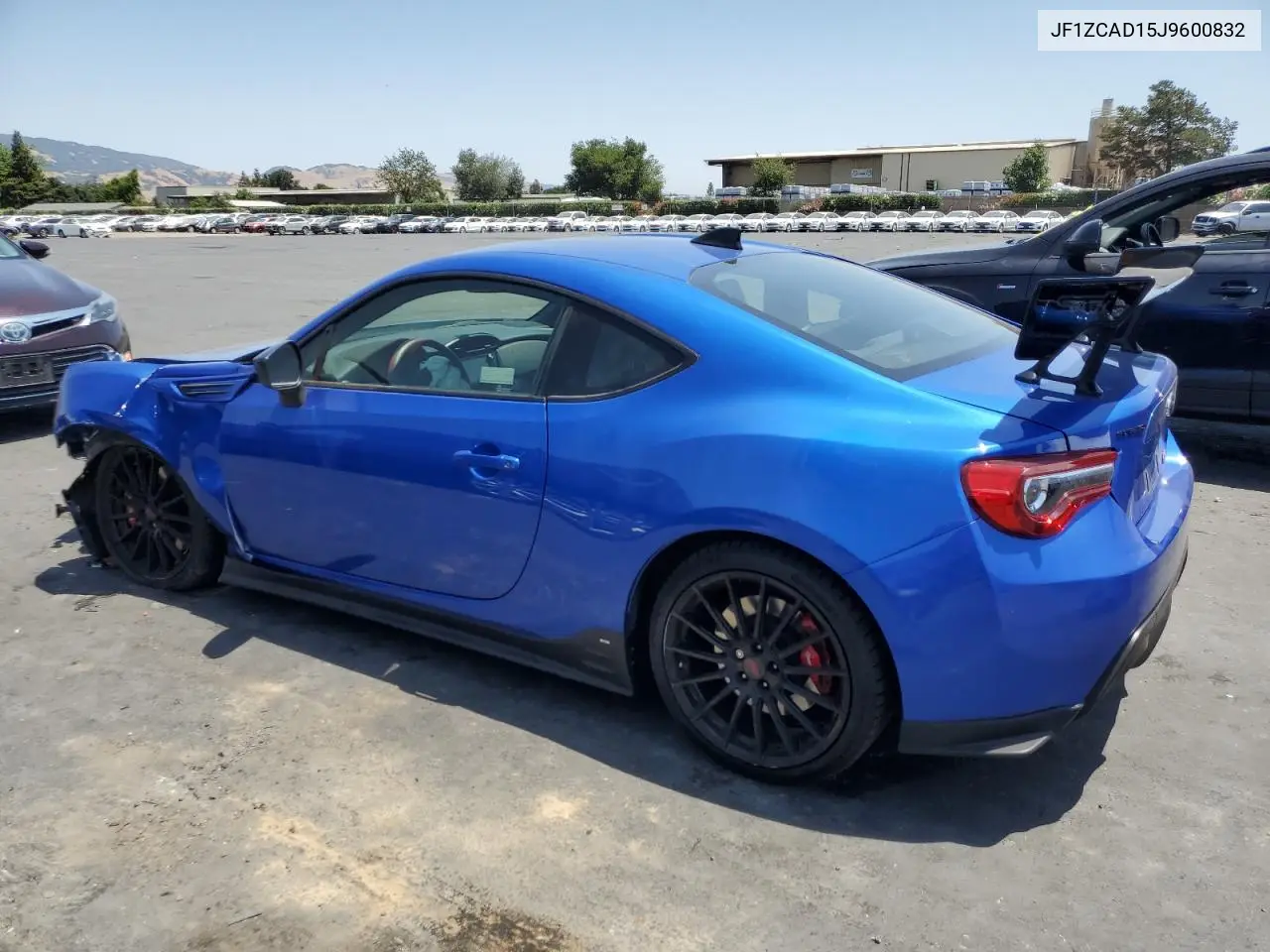 2018 Subaru Brz 2.0 Ts VIN: JF1ZCAD15J9600832 Lot: 59634975