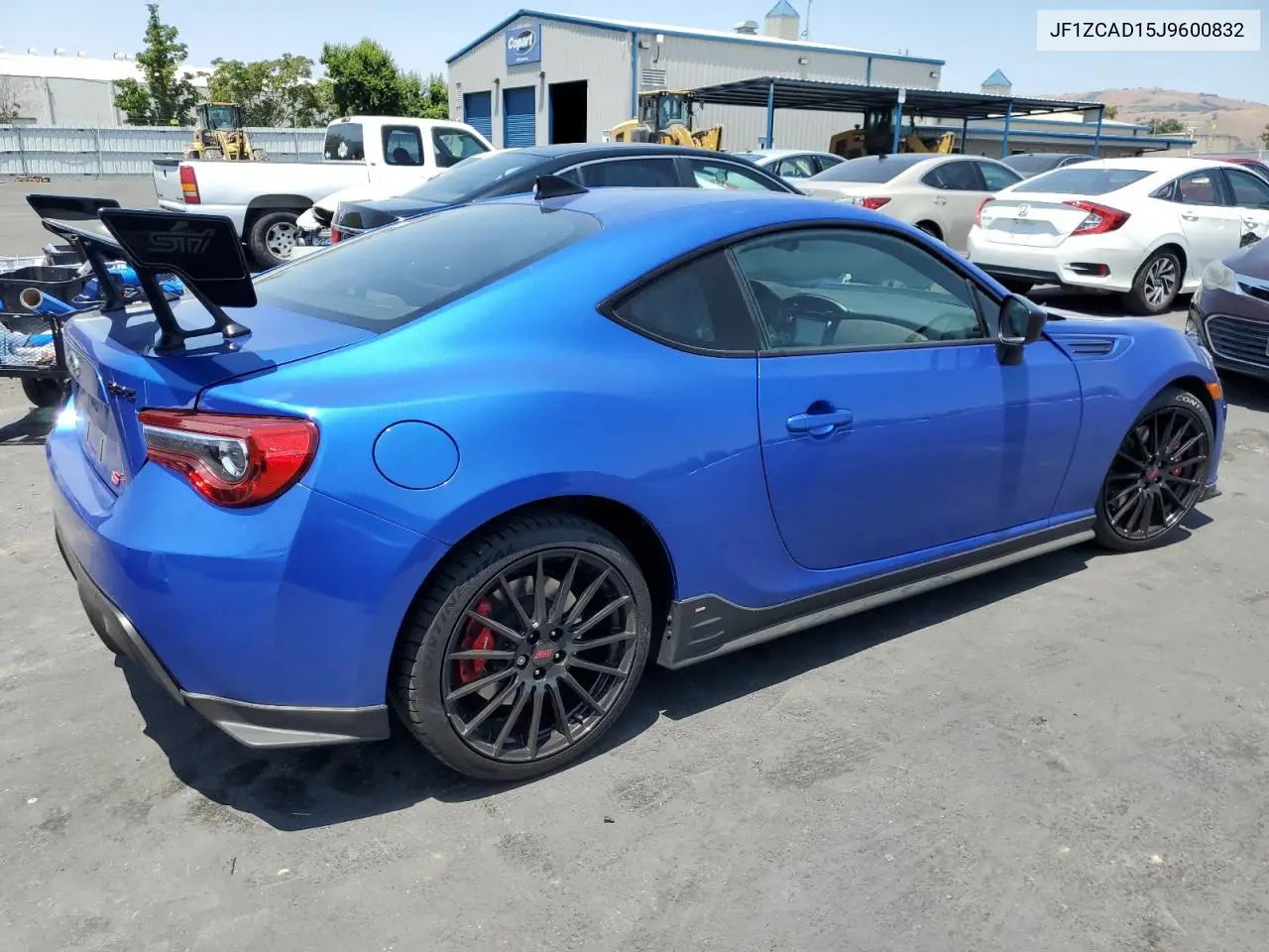 2018 Subaru Brz 2.0 Ts VIN: JF1ZCAD15J9600832 Lot: 59634975