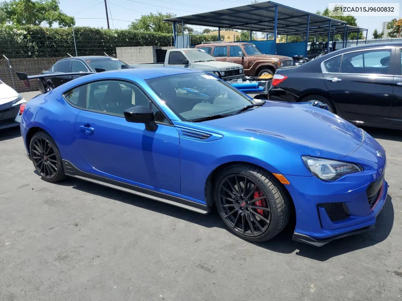 2018 Subaru Brz 2.0 Ts VIN: JF1ZCAD15J9600832 Lot: 59634975