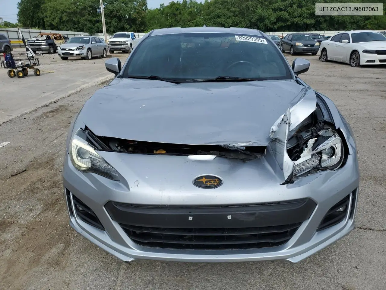 2018 Subaru Brz 2.0 Limited VIN: JF1ZCAC13J9602063 Lot: 59929395